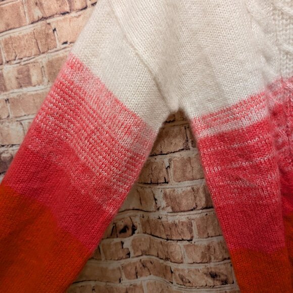 89th & Madison Red Spacedye Sweater Size Small NWT - Picture 3 of 10